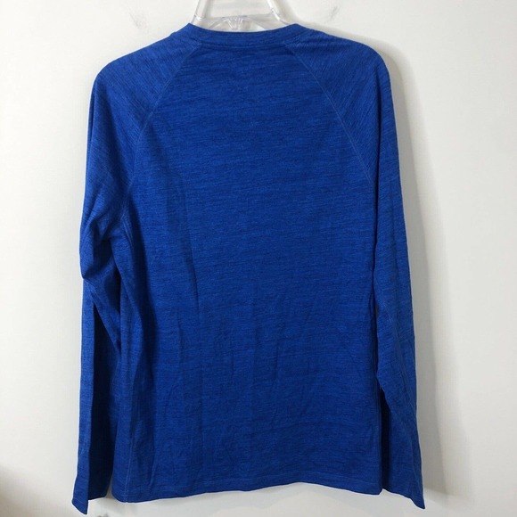 Outdoor Life Men's NWT Streaky Heathered Long Sleeve Tee in Blue Size Medium - Picture 6 of 7